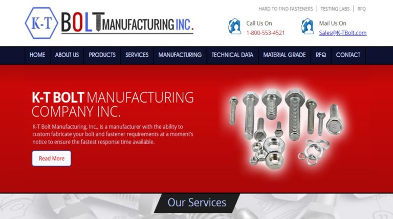 K-T Bolt Manufacturing, Inc.