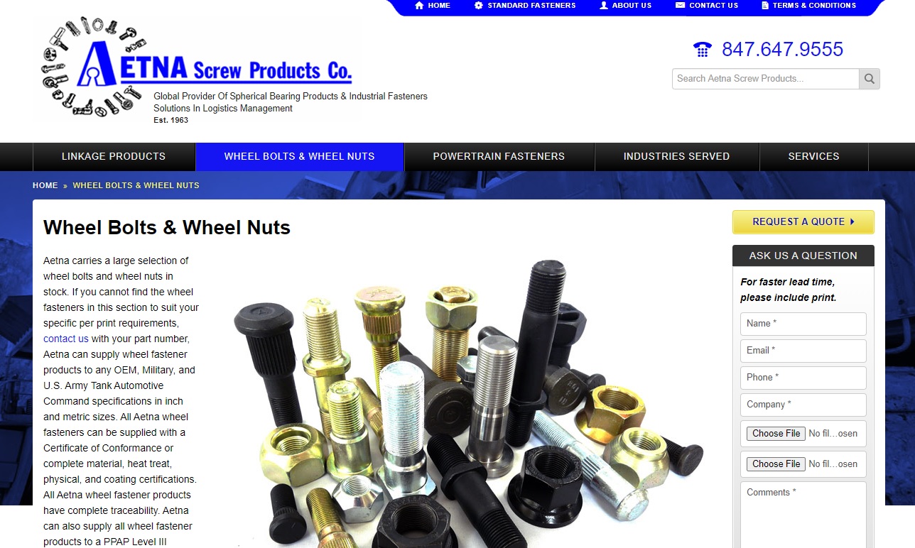 Aetna Screw Products Co.
