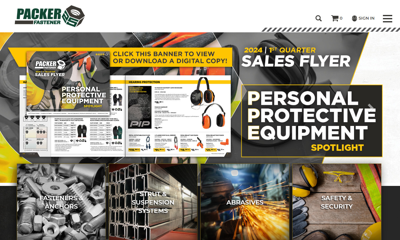 Packer Fastener Industrial Bolt